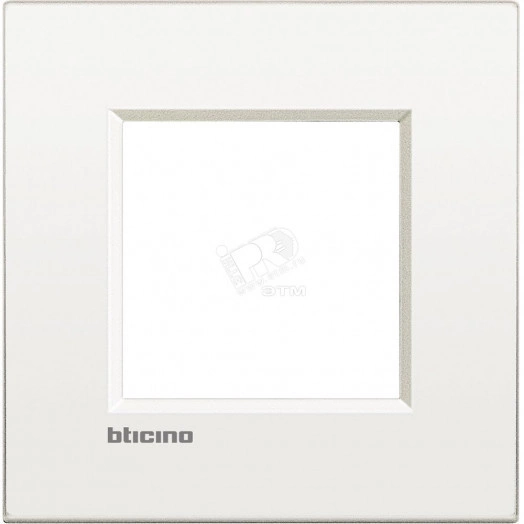 LivingLight Рамка AIR 1 пост Белый