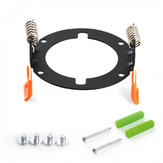 Светильник ДПО-12w GX53 без лампы черный