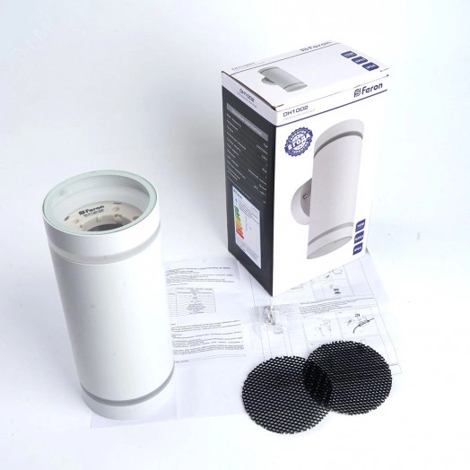 Светильник ДБУ-2х15w вверх/вниз GX53 без ламп IP54 белый