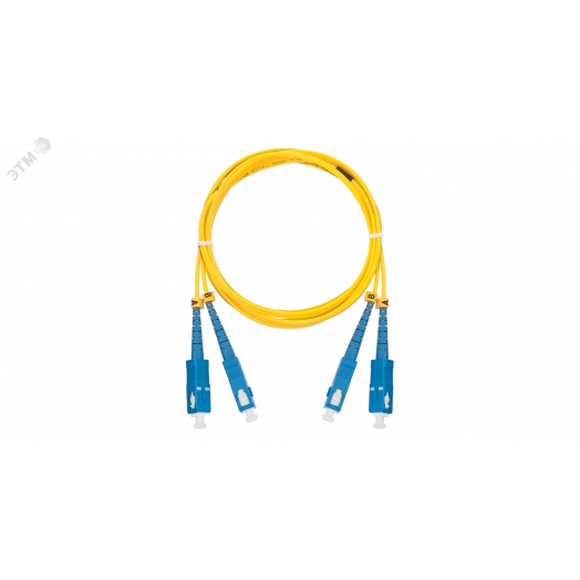 Шнур оптический соединительный SM 9/125 OS2 SC/UPC-SC/UPC двойной LSZH