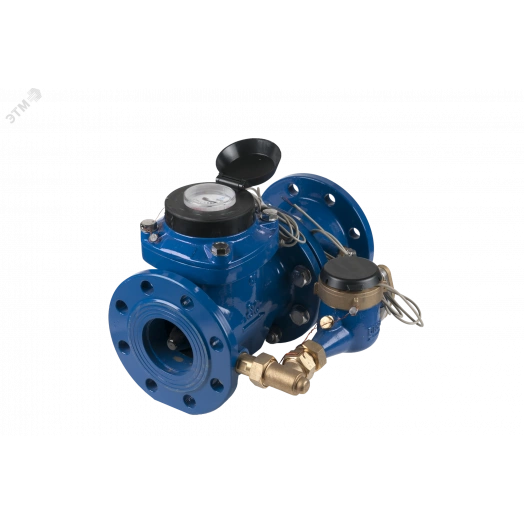 Счетчик холодной воды комбинированный СТВК 2 100/20 с импульсным выходом(ДГ) (100/10 л/имп)