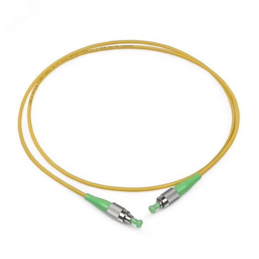Шнур оптический simplex 1,5м FC/APC-FC/APC 9/125 sm LSZH