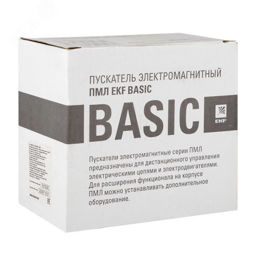 Пускатель электромагнитный серии ПМЛ-3160М 50А 400В  Basic