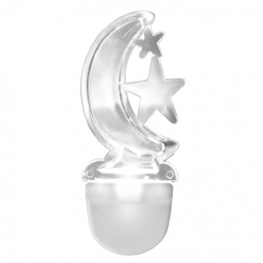 Светильник-ночник-Месяц DTL-315 Без выключателя Тип свечения — теплый белый Белый ТМ