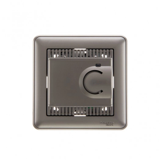 Термостат теплого пола электронный 10A датчик шампань