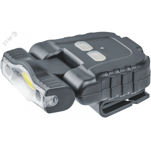 Фонарь светодиодный NPT-H27-ACCU налобный 1COB LED 3Вт 1режим li-pol 0,5Ач