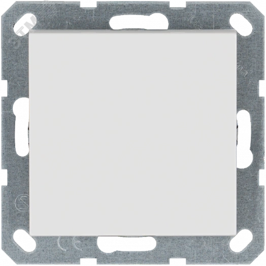 Заглушка, цвет белый глянцевый