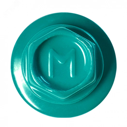 Саморез кровельный 4.8х29 RAL9003 сверло №1 шайба d=14мм с EPDM прокладкой