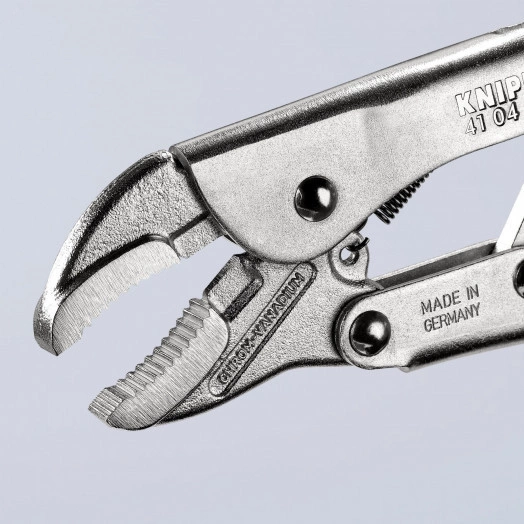 Зажим для тяжёлых условий работы размеры под круг 30 мм под квадрат 20 мм под ключ 30 мм L-180 мм оцинкованный