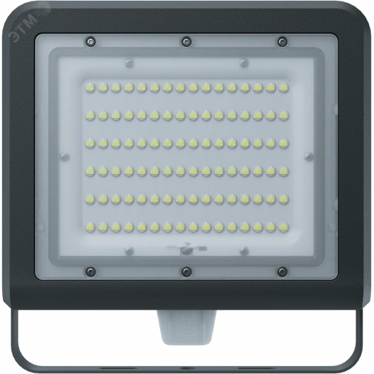 Прожектор светодиодный ДО-100w c датчиком 6500К 14200Лм IP65