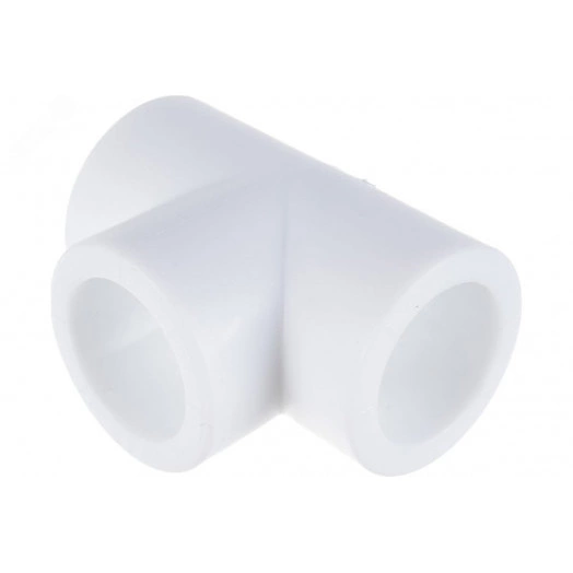 Тройник полипропиленовый PPR 63мм белый