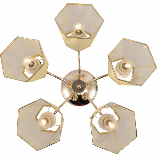 Люстра Alyssa 9168-305 5 х Е27 60 Вт модерн Rivoli (Б0059984)