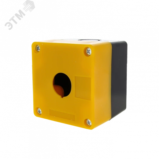 Корпус КП101 1 кнопка желтый
