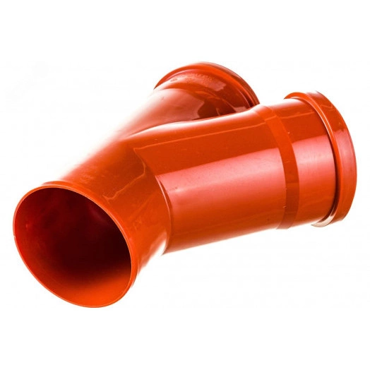 Тройник для наружной канализации 45 град. 110 х 110