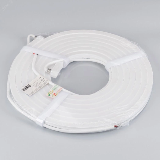 Лента герметичная MOONLIGHT-SIDE-A140-12x17mm 24V Warm3000 (9.6 W/m, IP67, 5m, wire x2) (Arlight, Вывод кабеля боковой)