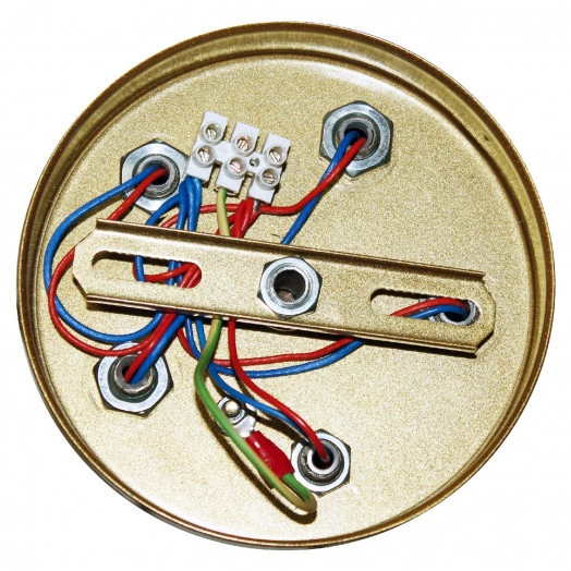 Светильник Ария 151 зол. (Плафон 0014) НПБ 01-5х60-164  потолочный