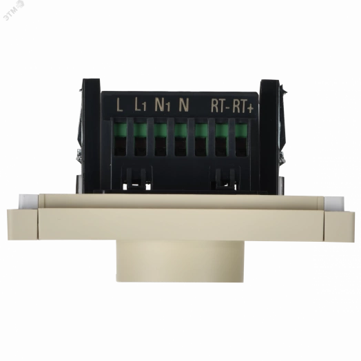 FORTE&PIANO Термостат электронный с индикацией FP452 ваниль IEK