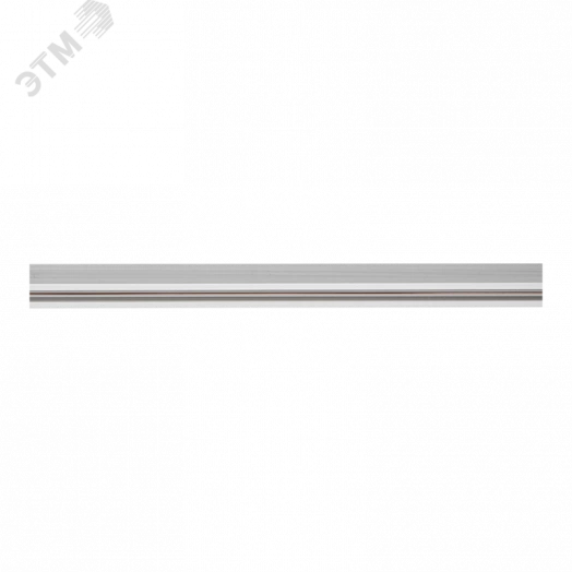 Шинопровод белый (пластик) 2м PTR P 2M-WH с токоподводом и заглушкой