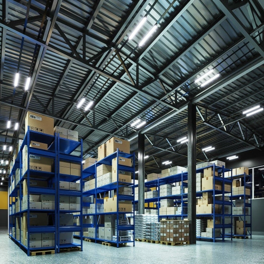 Светильник линейный ДСП 36 Вт 6500К 3600 лм 200-240В IP65 1200х58х60мм Пластик матовый Elementary Gauss