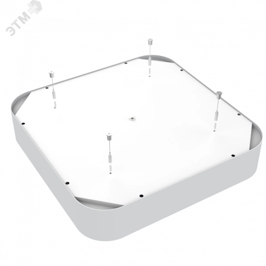 Светильник светодиодный ДСО-50Вт 3000К COSMO Q Белый