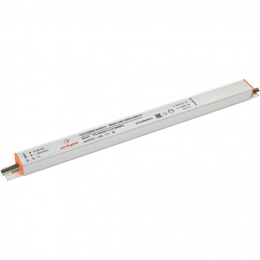 Блок питания ARV-12024-LONG-D (12V, 2A, 24W) (ARL, IP20 Металл, 2 года)