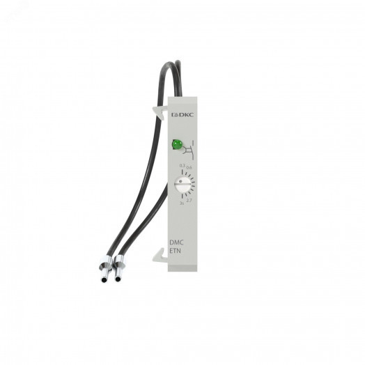 Таймер для миниконтакторов DMC и реле DCR для монтажа справа с задержкой  на отключение 3-30 с