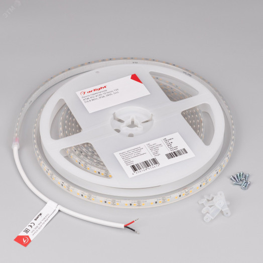 Лента LED герметичная RTW-PU-A120-10.5mm 12V Warm3000 (16.8 W/m, IP68, 2835, 5m) (ARL, -)