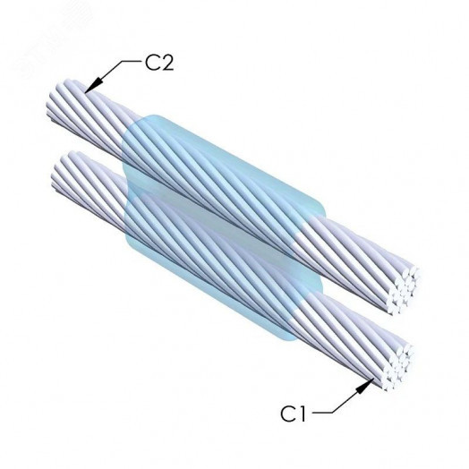 Форма сварная К2М-PT115# проводник S-70 мм2 - проводник S-70 мм2