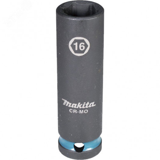 Головка торцовая ударная удлиненная Impact Black 1/2'' 16x81,5 мм