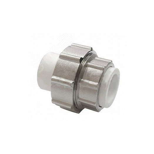 Муфта разъемная 20 х 3/4' полипропиленовая PPR    белая