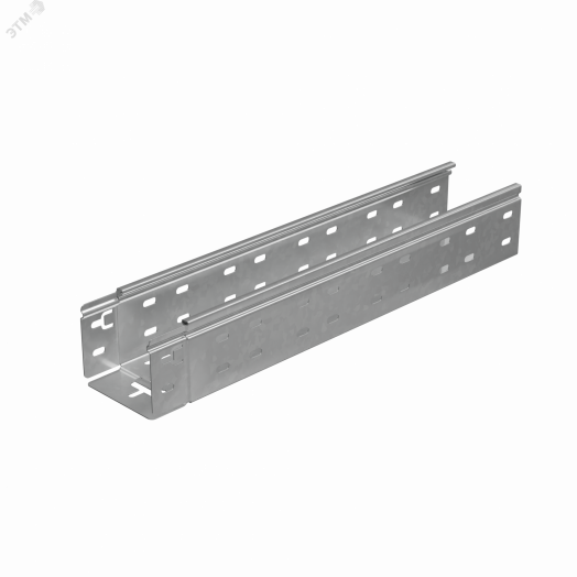 Лоток перф. 80х100х1,0 L3000 мм Быстрый монтаж ПЛЮС HD
