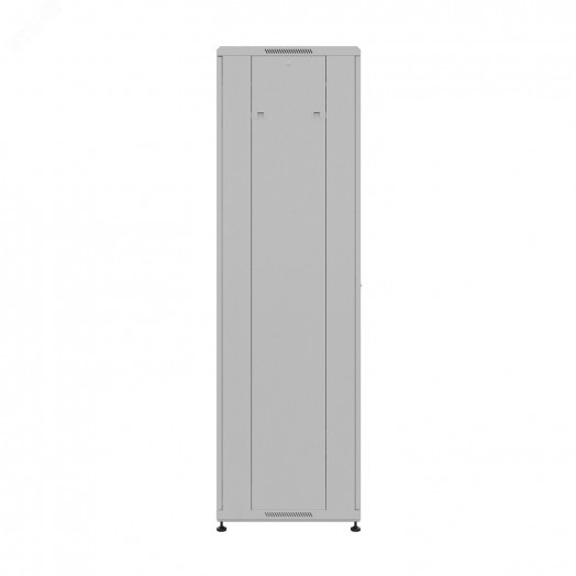 Шкаф напольный универсальный серверный R 22U 600х600мм, 4 профиля 19, двери перфорированная и сплошная металл, боковые стенки съемные, регулируемые опоры, разобранный, серый RAL 7035