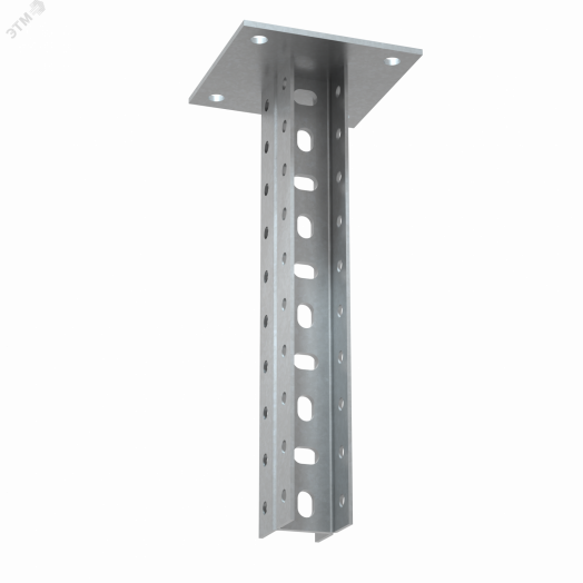 Универсальная потолочная стойка двойная усиленная 500 мм