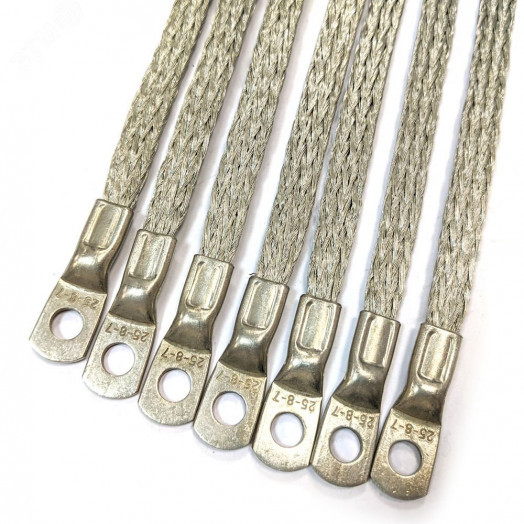 Проводник заземляющий П-1000 S=25мм (с двумя након.) ЗЭТА