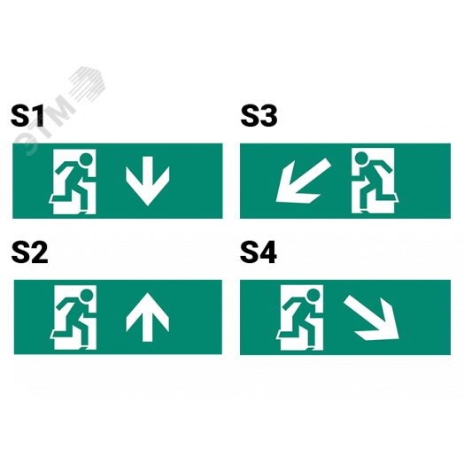 Наклейка S1 для ДСА-503 Указатель