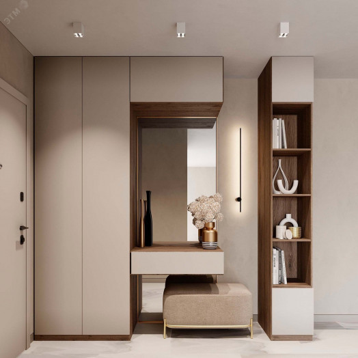 Светильник SP-ORIENT-SURFACE-TC-S186x35-15W Day4000 (WH, 30 deg, 230V) (, IP20 Металл, 5 лет)