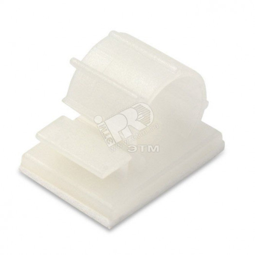 Площадка самоклеющаяся для кабеля 21.5х17мм диам.9-13мм (100шт)