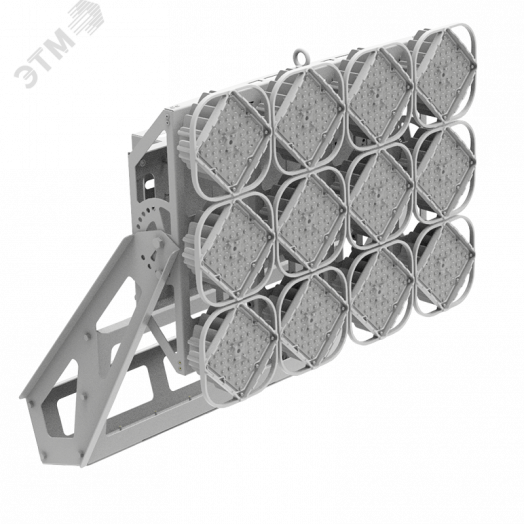 Светильник светодиодный ДПП-850Вт 4000К AirQub Sport DMX-RDM Асимметрик AS1