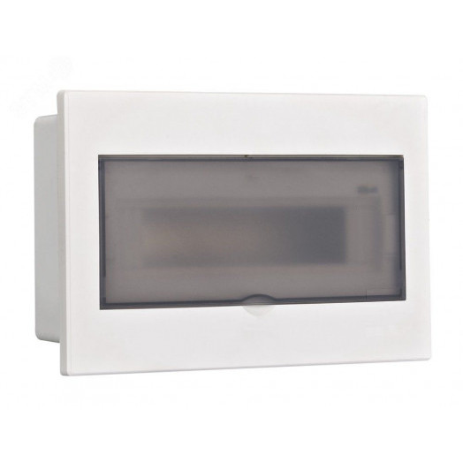 Корпус пластиковый навесной прозрачная дверь 1 ряд 13 мод. IP41 ЩРН-П