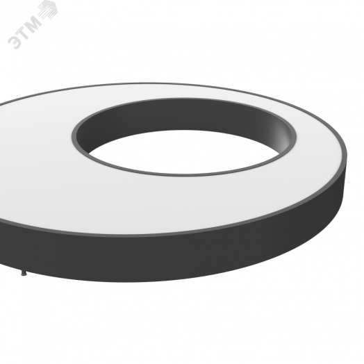 Светильник светодиодный ДСО-170Вт 3000К Cosmo excentric Черный