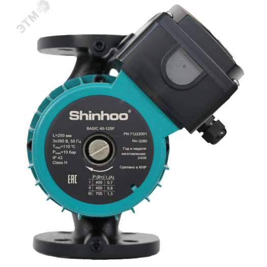 Насос циркуляционный  BASIC 50-16SF 3x380V 3 скорости