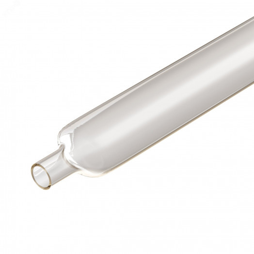 Самозатухающая термоусаживаемая трубка 19,1/9,5 мм прозрачный