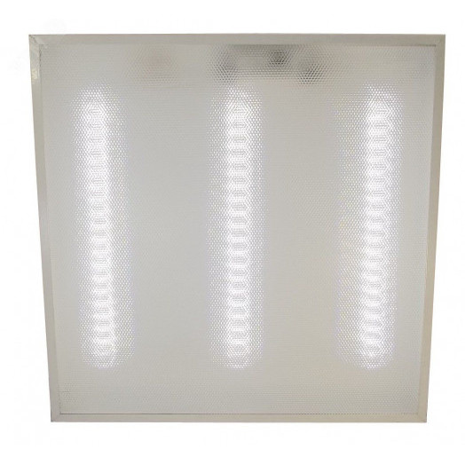 ДВО-36Вт, IP20, 4000К, 4600Лм, призм., 3модуля, 595х595х40, ДВО/ДПО