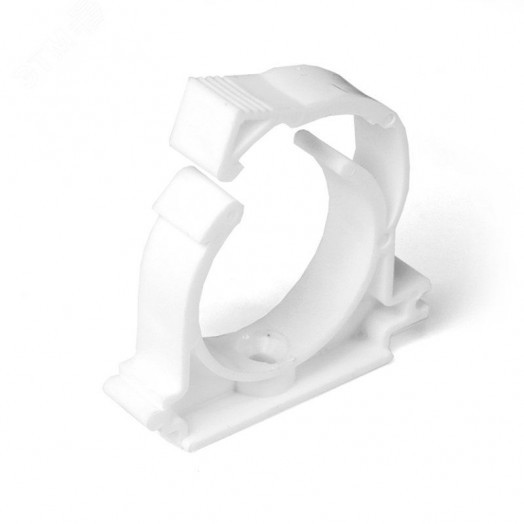 Опора 32 мм PPR, с креплением, белая