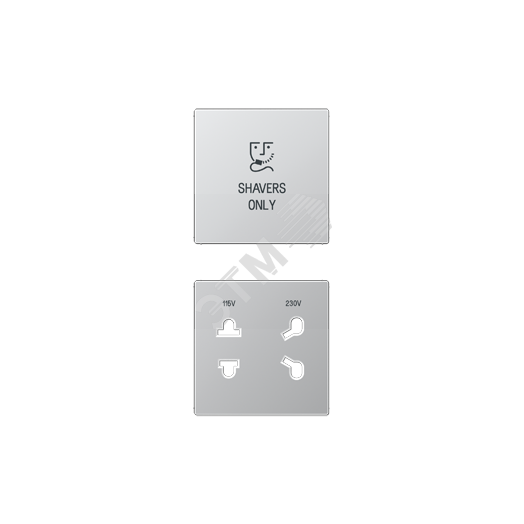 Накладка на розетку для электробритв