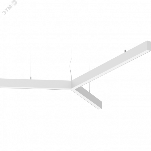 Светильник PROFILE 30L P LED STAR 1x500/2x300 WH  4000K