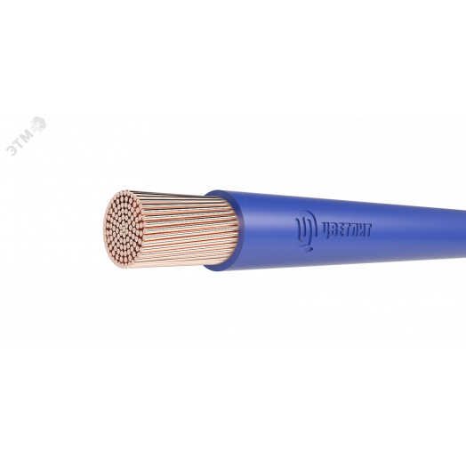 Провод силовой ПуГВнг(A)-LSLTx 1х4 С  100м ТРТС