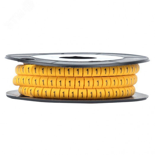 Маркер кабельный 2.5кв.мм 1 (1000ед) (ЕС-1)