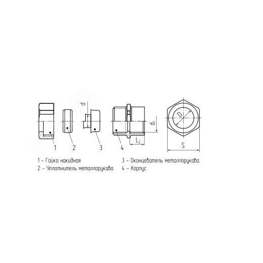 Муфта соединительная СТМ(Р) (INOX) 50 (2'')
