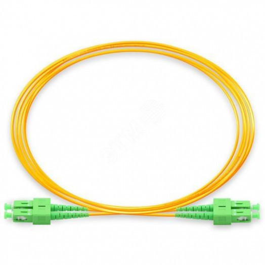 Шнур коммутационный оптический дуплексный 2х50/125 OM2 SC-SC 2 м